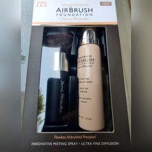 NEW Jerome Alexander Magic Minerals Air Brush Foundation Set Shade Medium NIB
